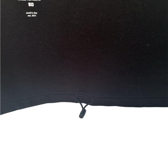 SARAH'S DAY X WHITE FOX UNDERCARD
CROPPED SWEATER BLACK - Picture 4 of 6